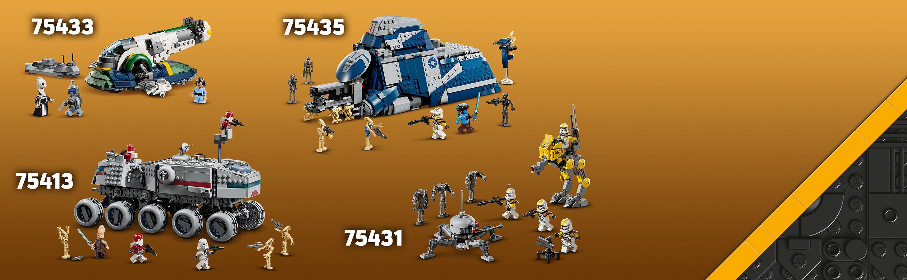 Skvelé darčeky LEGO® pre fanúšikov Star Wars™
